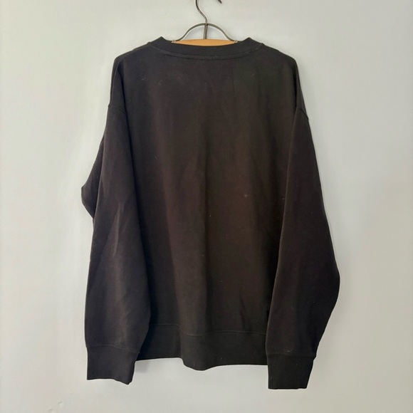 Levi’s Men’s Black Logo Sweatshirt Crewneck Pullover – Size L - Picture 4 of 6